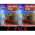 thumbnail image 1 of 2x Pillsbury CHOCOLATE FUDGE 13" X 9" Family size Brownie Mix 18.4 oz Box 2 PACK, 1 of 4