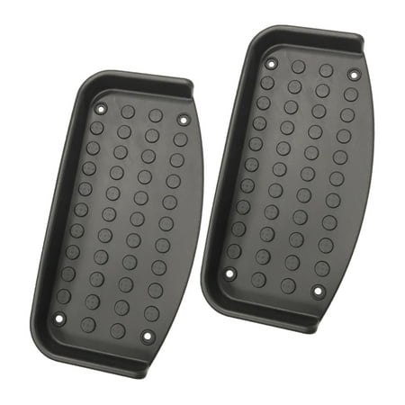 2x Portable Elliptical Machine Pedals Durable Simple to Install Household Walking Machine Pedals for Exercise Office Home Gym Indoor Parts