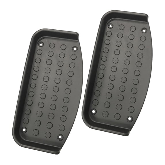 2x Portable Elliptical Machine Pedals Durable Simple to Install Household Walking Machine Pedals for Exercise Office Home Gym Indoor Parts