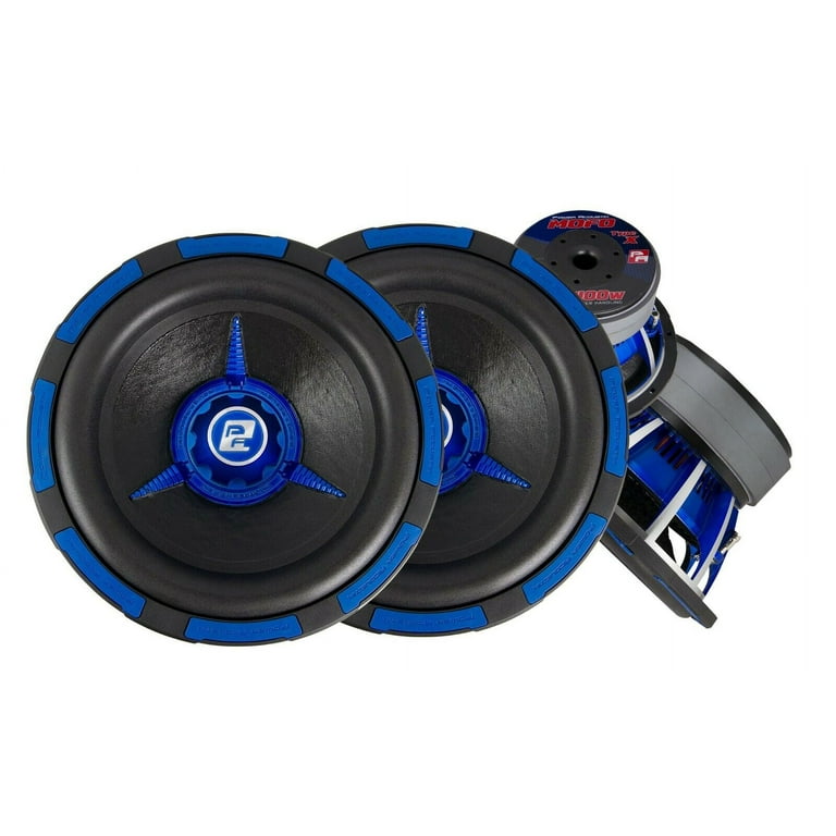 2x Power Acoustik MOFO-122X 12