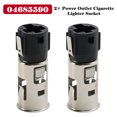 thumbnail image 1 of 2x Power Outlet Cigarette Lighter Socket 04685590 for Dodge Ram, 1 of 11