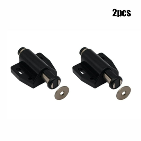 2x Push To Open Magnetic Drawer Cabinet Doors Latch Catch Touch Kitchen Cupboard