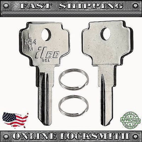 2x RV Keys - Bargman L1054M / L1098M / IN26 / BRG-2D - Recreational Vehicle