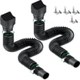 thumbnail image 1 of 2xRain Gutter Downspout Extensions (Fit 4" x 3" downspouts), 1 of 7