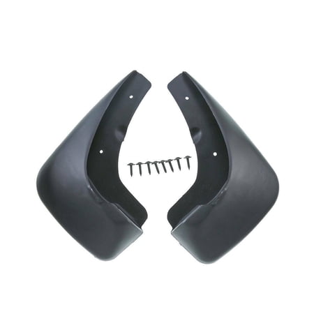 2x Rear LH & RH Splash Guards Mud Flaps For 2001-2010 Chrysler PT Cruiser