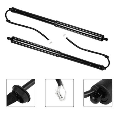 WOLONGCARS Front Hood Lift Supports For 2016-2022 Lexus RX450hL (Set Of 2, Black, Metal)