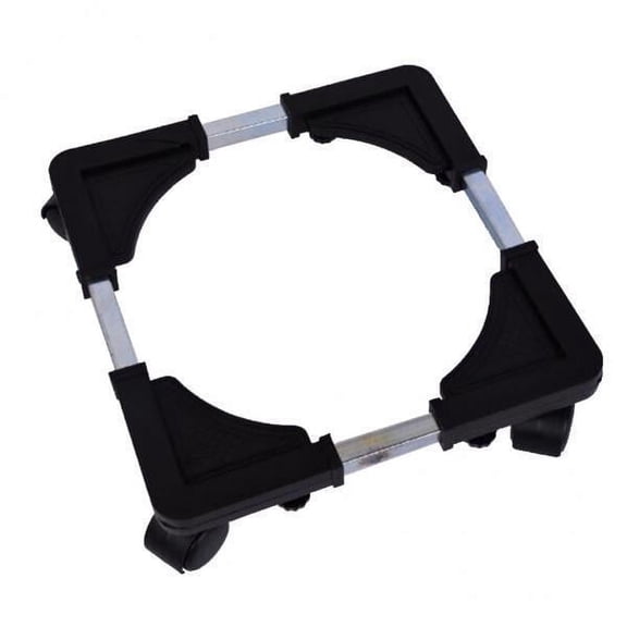 2x Removable Universal Roller Washing Machine Refrigerator Base Stand - 32x32cm