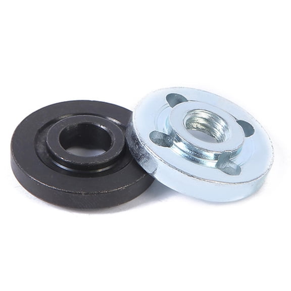 2x Replacement Angle Grinder Part Inner Outer Flange - Nuts steel S8B9