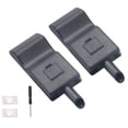 thumbnail image 1 of 2x Replacement Door Lock Knobs Interchangeable Part Easy Installation Black for CHEVROLET for GMC SIERRA, 1 of 9