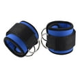 thumbnail image 1 of 2x Rings Exercise Resistance Ankle Weight Lifting Leg Hip Work Out Ankle Cuff Resistance Band for Turnhalle , Blue, 1 of 8