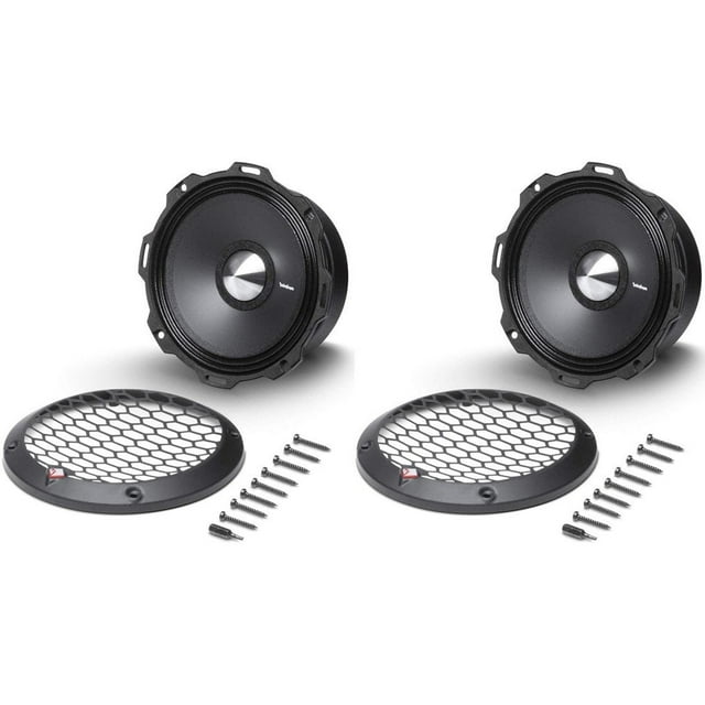 2x Rockford Fosgate PPS46 Punch Pro 400W MAX Power 6.5" 4Ohm Midrange