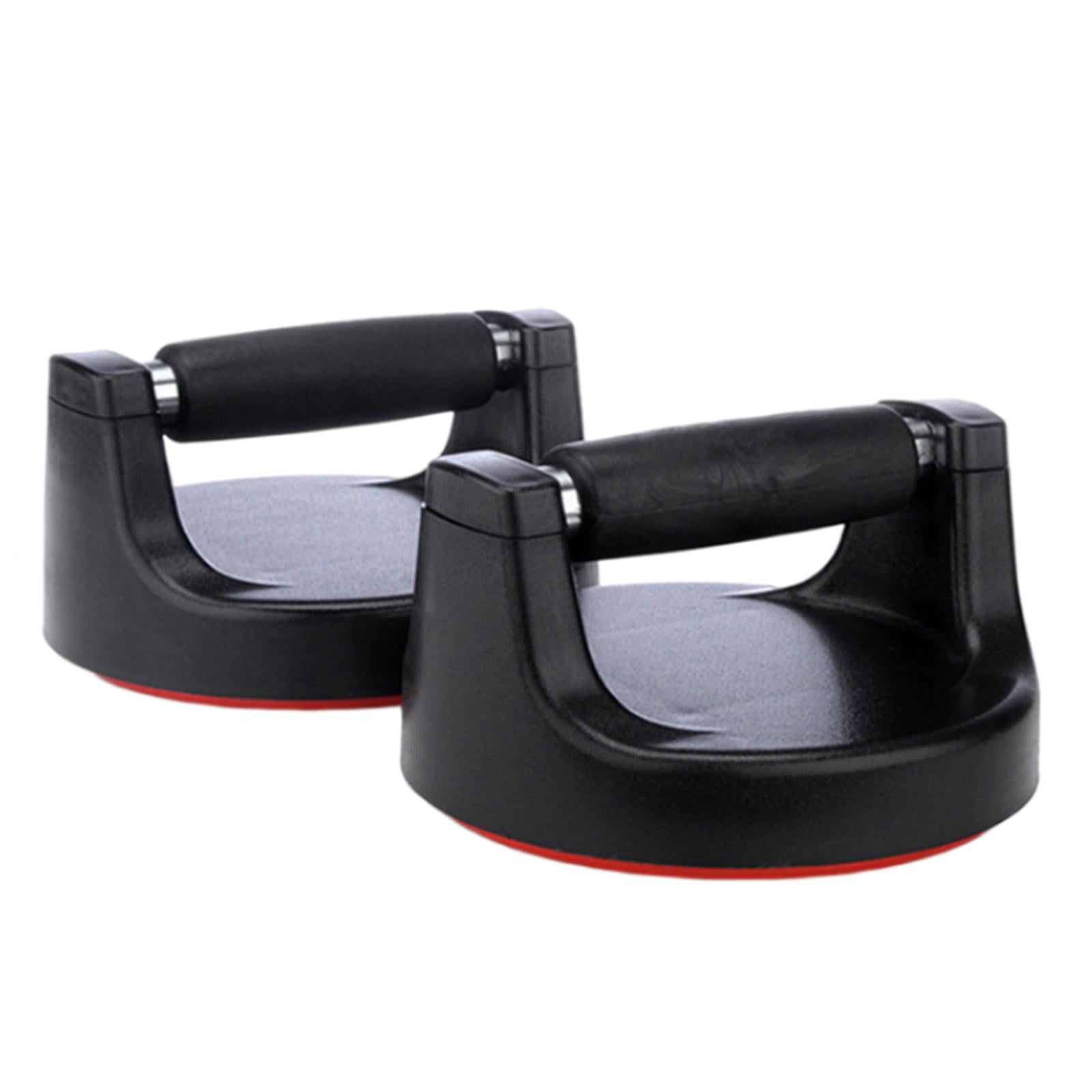 2x Rotating Floor Push up Handles, Pushup Stands Equipment, Portable