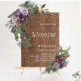 thumbnail image 1 of 2x Rustic Wedding Arch Flowers Simulation Flower Arrangement Garland Hanging artificial flowers Swag for Wedding Backdrop Home Wall Reception, 1 of 7