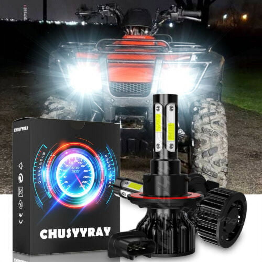NEW H13 9008 6000K Ice Blue 8000LM CREE LED Headlight Bulbs Kit High & Low Beam