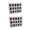 thumbnail image 1 of 2x School Years Picture Frame Kindergarten to 12TH Grade Picture Frame Student Keepsake Picture Frame Graduation Party Decorations for Students, 1 of 8