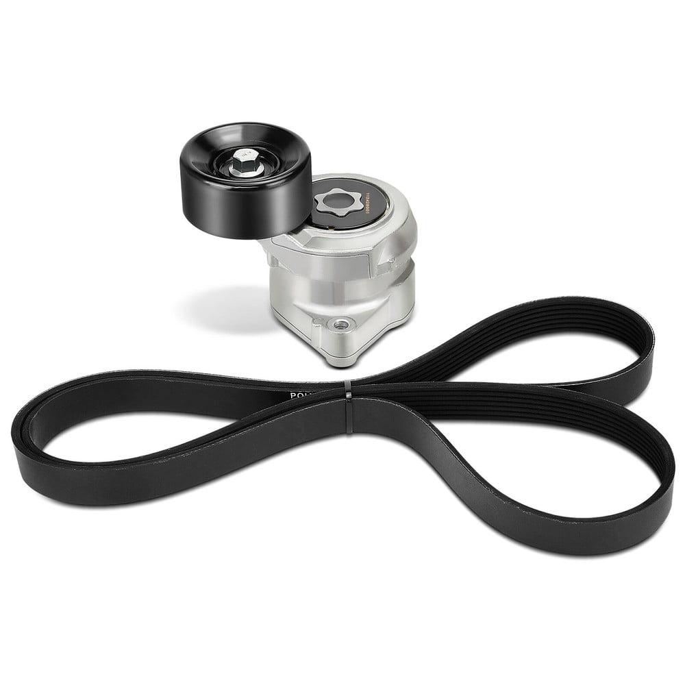 PHOBOOS Power Steering Pump For Honda Accord 2008-2012 L4 2.4L - Includes Outlet & Pulley, Low Noise, 12-Month Warranty