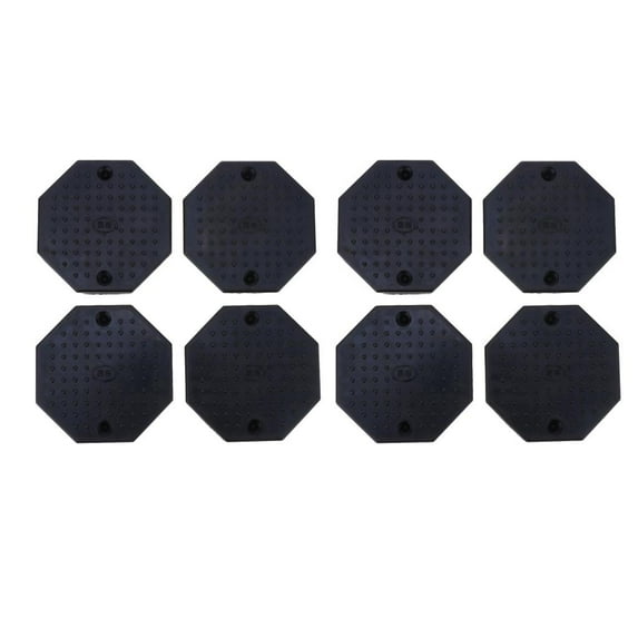 2x Set Of 4 Black Rubber Arm Pads Lift For LKW Hoist Replacement s