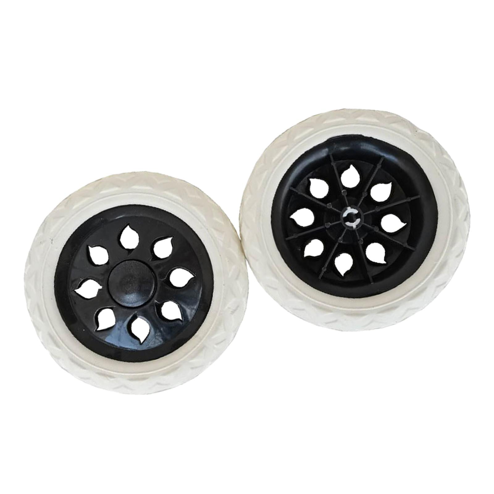 2x Shopping Cart Wheel Trolley Caster Wheels Replace Part Wear