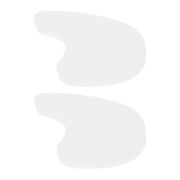 2x Silicone Gel Toe Wedge Separators Polymer Pad Foot Protector Spacers Cushion