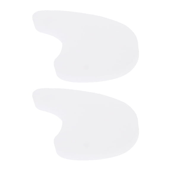 2x Silicone Gel Toe Wedge Separators Polymer Pad Foot Protector Spacers Cushion