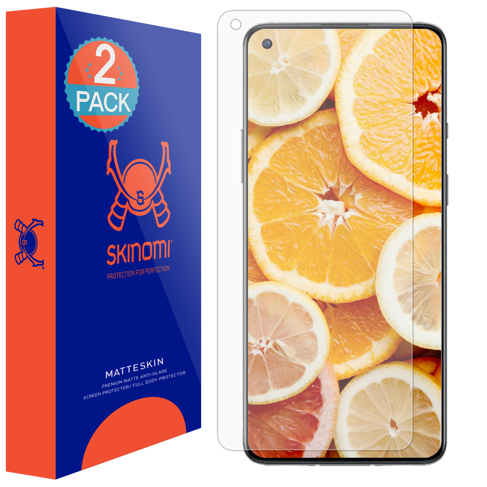 2x Skinomi Matte Screen Protector for OnePlus 9