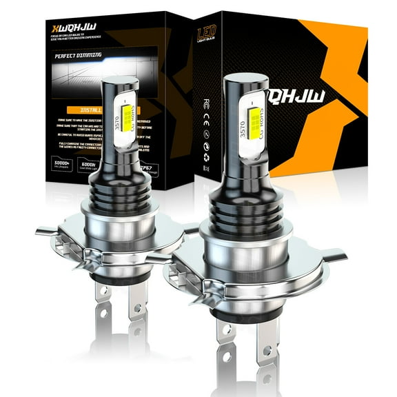 2x Snowmobile LED Headlight Kit For Polaris RMK 500 600 700 800 900 6000K White