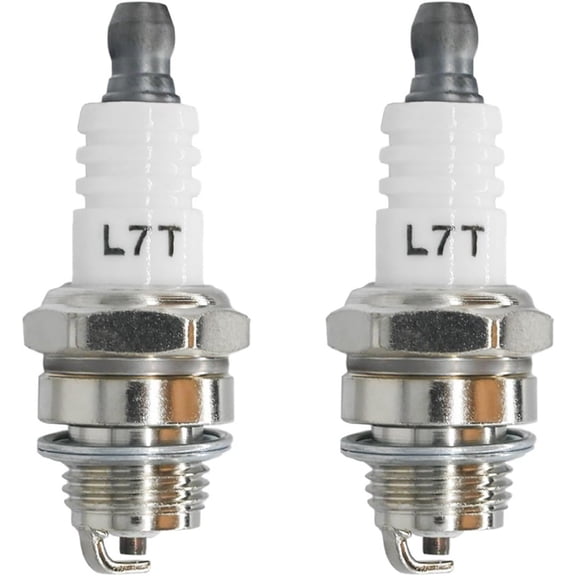 2x Spark Plug L7T for Stihl MS170 MS180 017 018 TS400 TS410 Champion CJ8 RCJ6Y