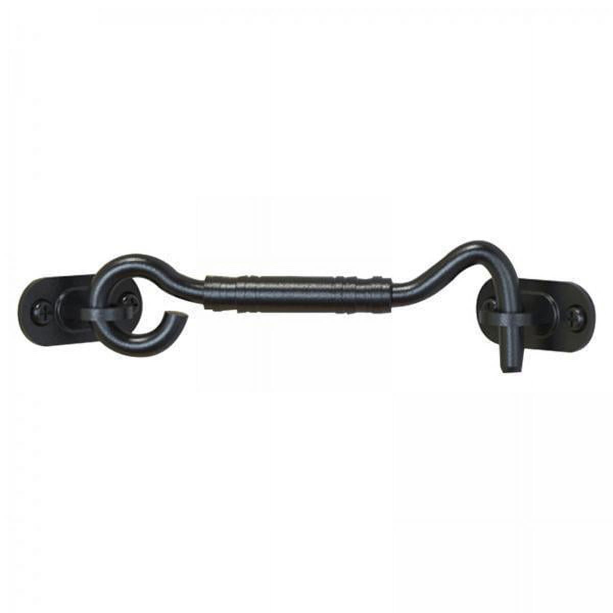 2x Stainless Steel Hook Latch Sliding Barn Door Lock with Mounting Screws 4inch for Wooden Fences Closet Hardware Gate Window Bathroom