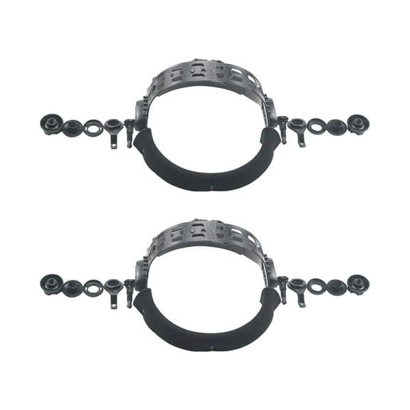 2x Sweat Orbing Welding Headgear Breathable Square Hole Adjustable Head Hoop