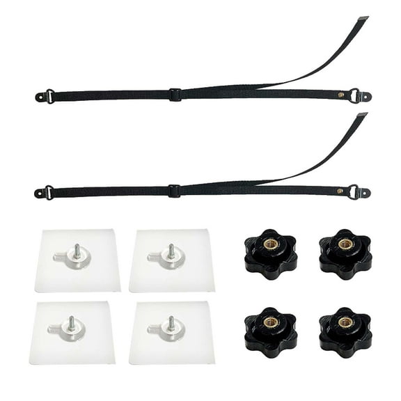 2x TV Safety Straps Furniture Anti Tip Straps Babyproof Anchor TV Wall Anchor Straps for Bookshelf Dresser Child Protection