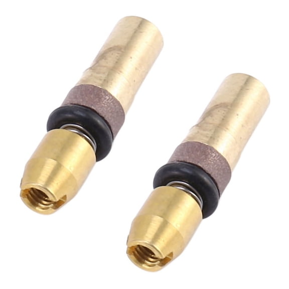 2x Three-Stage Piston Head High-Pressure Copper Head for 6Mm 30Mpa High-Pressure Pump Piston Parts,2*piston head,Gold