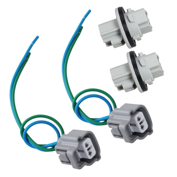 2x Turn Signal Socket Connector Pigtail Fit for 2016-2020 Toyota Tacoma