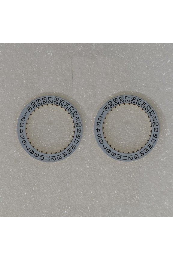 2x Watch Movement Date Indicator Date Watch Wheel Disc Plate 2557 For ETA 2804-2 2824-2 2892A2