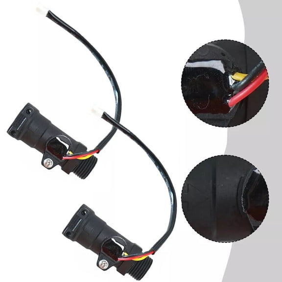 2x Water Flow Sensor Water Heater Flow Meter Water Heater Flow Sensor Hot Water