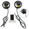thumbnail image 1 of 2x White 12V-24V High Power Bull Eye LED Projector Car Daytime Fog Light Alloy, 1 of 12