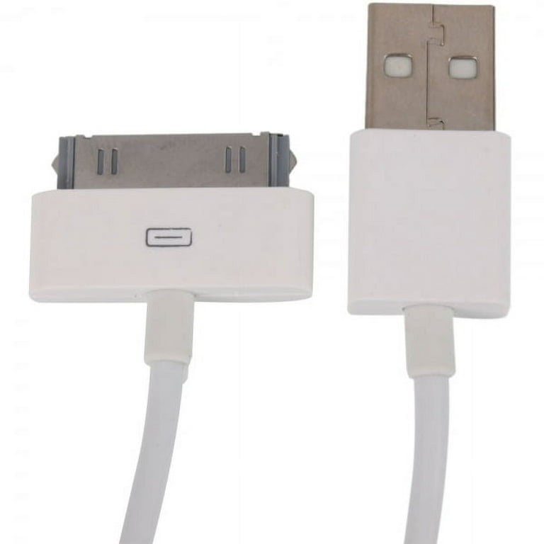 Lindmeyers White USB Sync Charging Cable for iPod Nano 1st to 6th