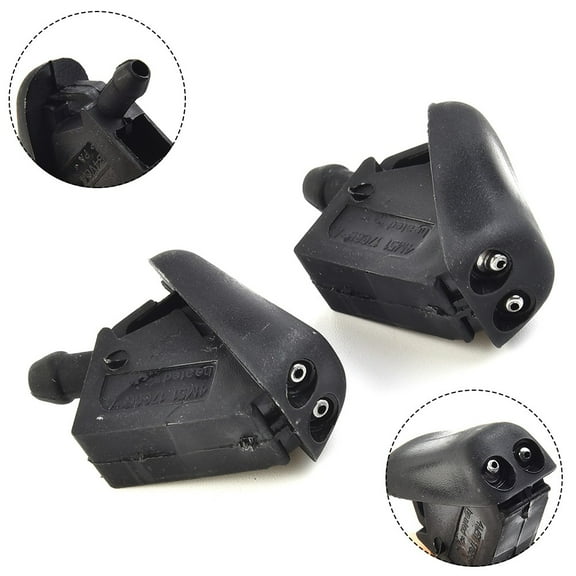 2x Windscreen Wiper Spray Jet Nozzle Washer for Ford for Fiesta 2001-2008