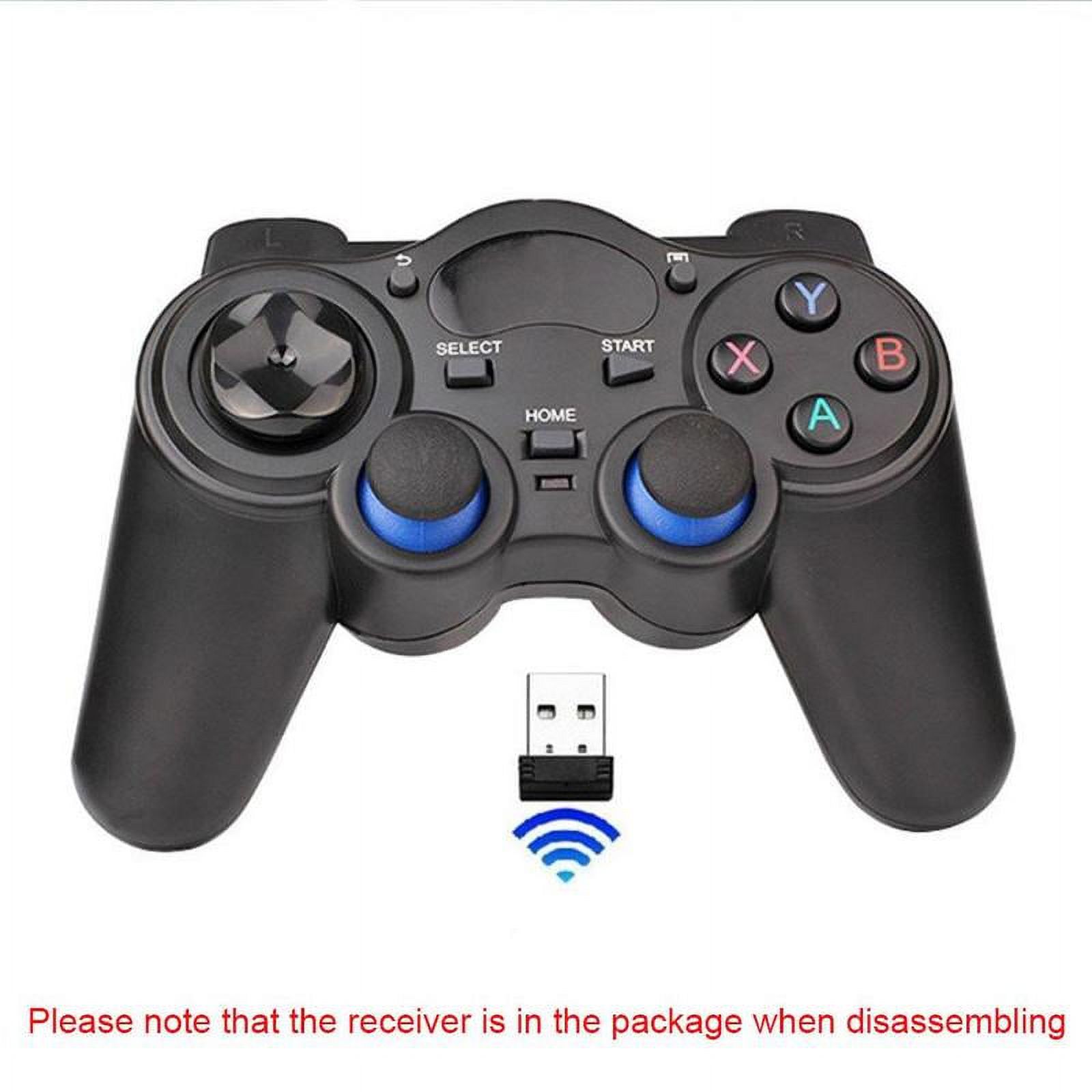 Lote de 2 gamepads inalámbricos Bluetooth para teléfono Android y TV Box U2