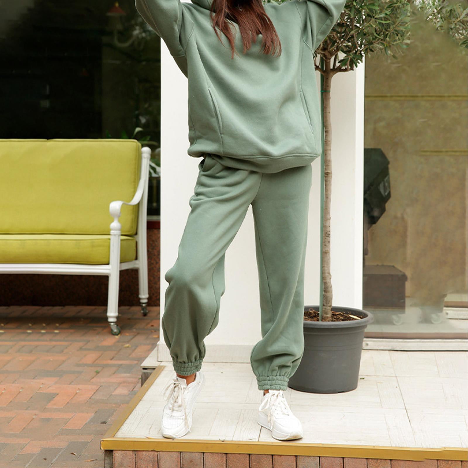 Workout Outfit, Hooded Hoodie, Harem Pants Set, Women Tracksuit, Outfit,  Women Activewear, Sport Outfit MEGAN SE0669W2 