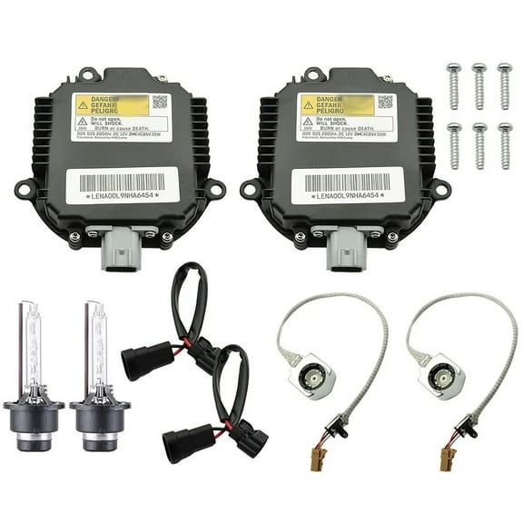 2x Xenon Ballast Igniter HID D2S Bulb Kit For Infiniti QX70 FX35 FX37 FX45 04-14