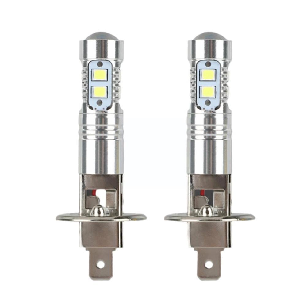 2x er Bright H1 LED Headlight Kit High Low Beam Bulbs Driving 6000KAU I6L9