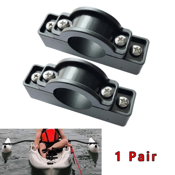 2x for Kayak Canoe Standing Float for Stabilizer Outrigger Mount Holder Pole Clip