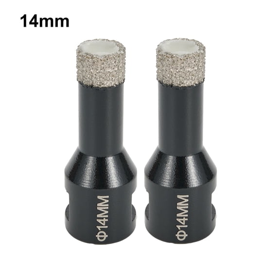 2x hole opener for M14 Drill Bit Angle Grinder for Tile Marble Concrete Glass 6-16mm