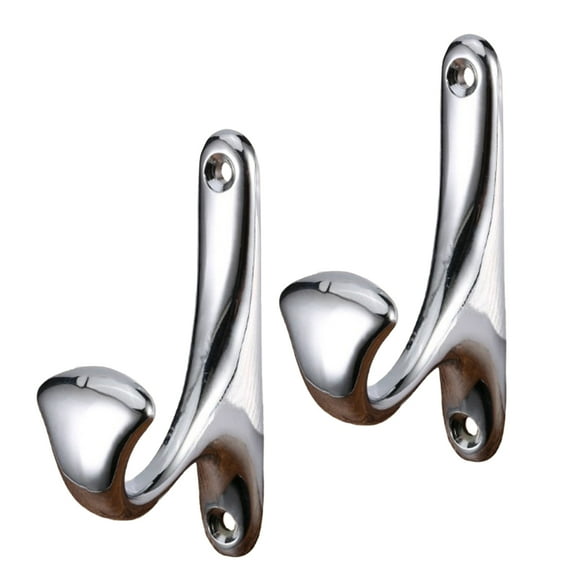 2x single coat hat purse hook wall mounted hook wardrobe holder