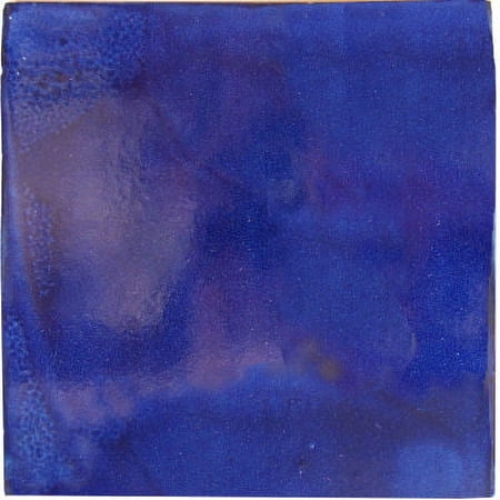 2x2 Cobalt Blue Talavera Mexican Tile, Set of 36 pcs