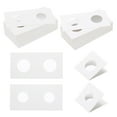 thumbnail image 1 of 2x2 Coin Flips 200 Pack 20.5/25mm Cardboard Coin Holder Paper Coin Holders for Coin Collection Supplies Collector, White, 1 of 7