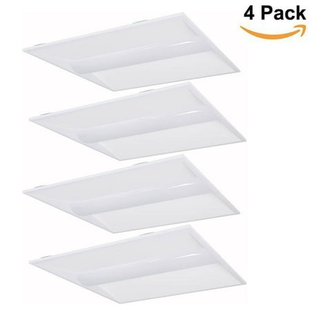2x2 FT LED Troffer Light Watt Tunable 30W 35W 40W 3500K 4000K 5000K Color Selectable 130LM/W 100-277V 0-10V Dimmable Ceiling Lighting