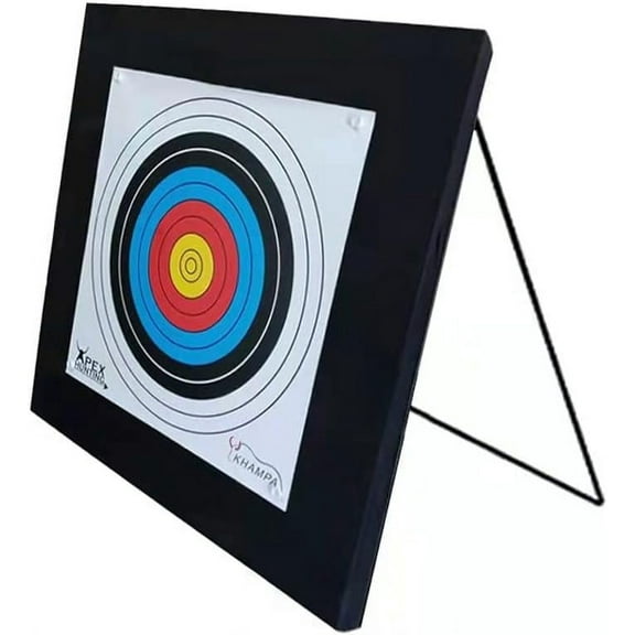 2x2 Ft Economy Bow Archery Target for Backyard - Includes 2 Paper Targets & Push Pins