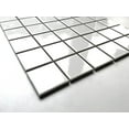 thumbnail image 1 of 2x2 Glossy Arctic White Ceramic Wall Tile (10 SQFT Sheets Pack), 1 of 3