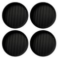 thumbnail image 1 of 2x2" Round Rubber Caster Cups, Non Slip Furniture Pads, Anti-Slip Gripper, Anti Skid Furniture Feet Gripper, Anti Slide Floor Protector for Bed Couch Table Chair Stoppers,Black, 1 of 8